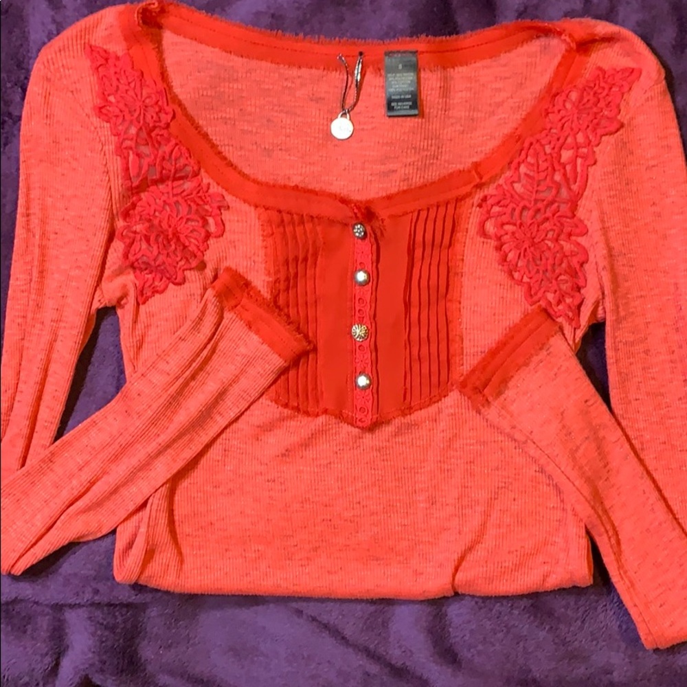 Red long sleeve